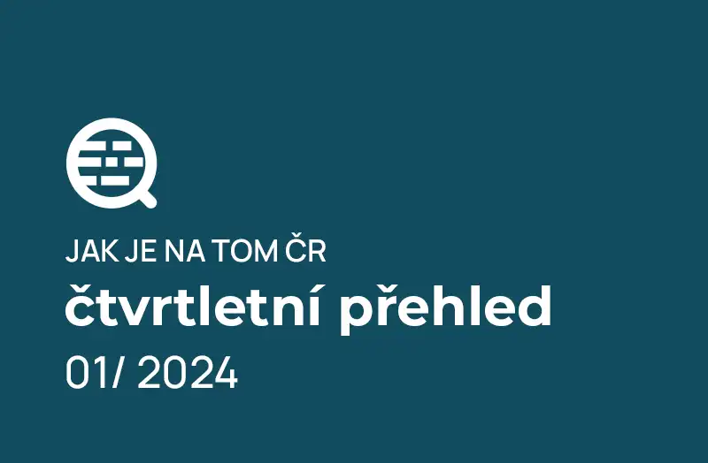 Mezičtvrtletní nárůst insolvenčních řízení ve všech krajích ČR za 1. čtvrtletí 2024
